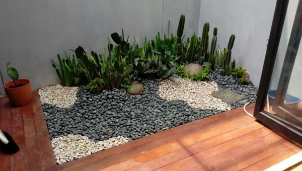 Taman Kering Minimalis