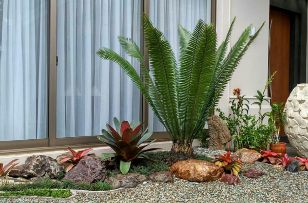 Desain Taman Kering Minimalis