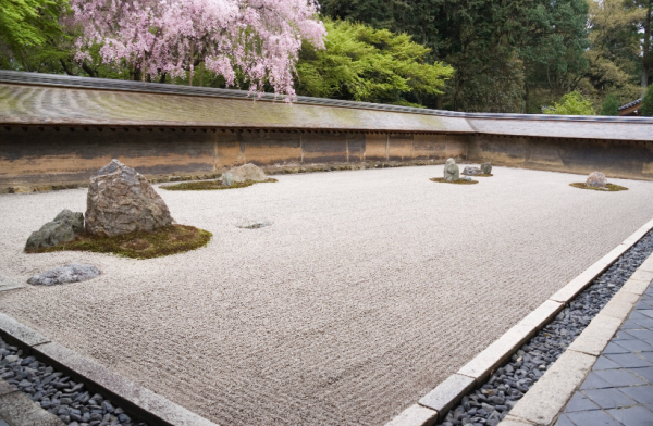 Desain Taman Kering Zen