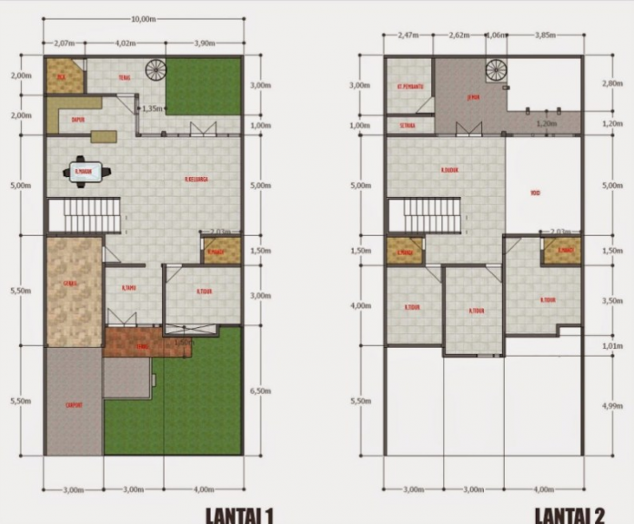 30 Inspirasi Desain Rumah 5 x 7 Minimalis Terbaru