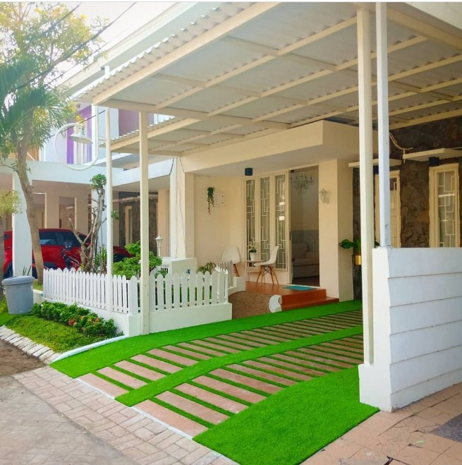 30 Model Garasi Samping Rumah Minimalis Terbaru