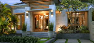 20 Inspirasi Desain Rumah Bali Minimalis dan Modern