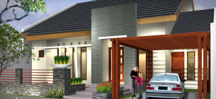 26 Inspirasi Desain Rumah 2 Lantai 6 x 10 Minimalis Modern