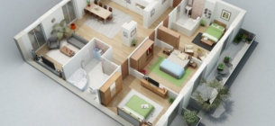 30 Contoh Desain Rumah 9 x 12  Minimalis Terbaru