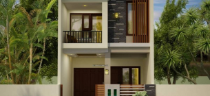30 Contoh Desain Rumah Minimalis 2 Lantai 6x12 Meter