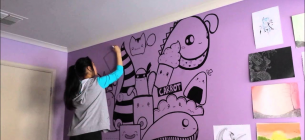 30 Contoh Gambar Dinding Kamar Yang Keren