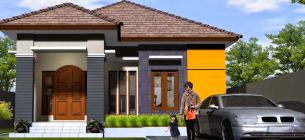 30 Contoh Ide Desain Rumah 9x10 Minimalis