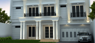 30 Contoh Inspirasi Desain Rumah Dua Lantai Minimalis