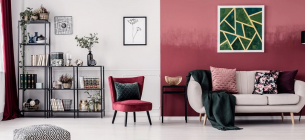 30 Contoh Warna Cat Ruang Tamu yang Bagus