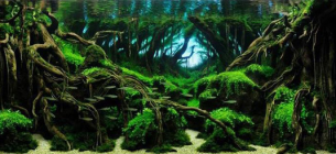 30 Desain Aquascape Simple dan Minimalis