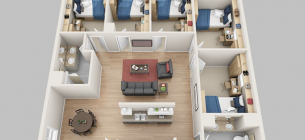 30 Desain Rumah 5 Kamar 1 Lantai dan 2 Lantai