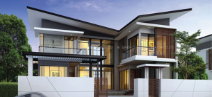 30 Desain Rumah Mewah Minimalis Modern 2 Lantai