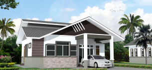 30 Gambar Desain Rumah 100 Meter Minimalis dan Modern