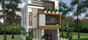 30 Ide dan Gambaran Desain Rumah 3 Lantai Terbaik