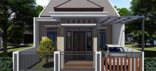 30 Ide Desain Rumah Ukuran 9x12 Meter Keren