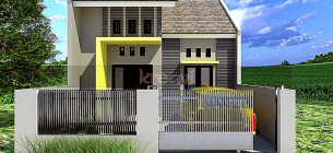 30 Inspirasi Desain Rumah 7x9 Meter Terbaru