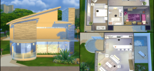 30 Inspirasi Desain Rumah The Sims 4 Terbaru