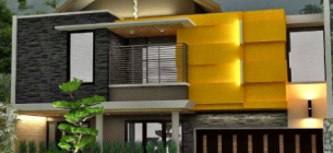 30 Inspirasi  Desain Rumah Type 36 2 Lantai Keren