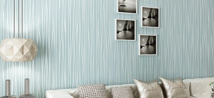 30 Inspirasi Motif Walpaper Dinding Ruang Tamu Yang Kekinian