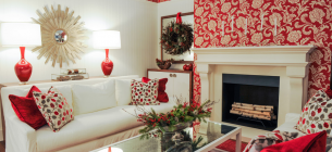 30 Inspirasi Wallpaper Dinding Ruang Tamu Yang Keren