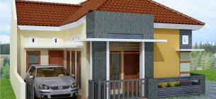 Ide Desain Rumah Ukuran 6X8 Minimalis
